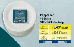 METRO Pappteller Angebot