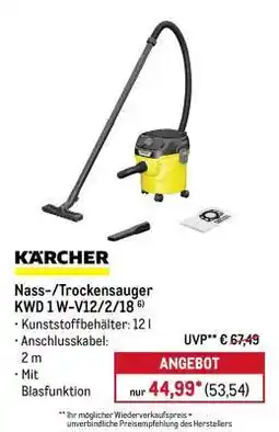 METRO Kärcher Angebot