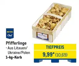 METRO Pfifferlinge Angebot