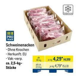 METRO Schweinenacken Angebot