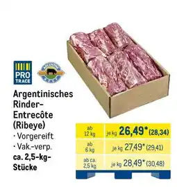 METRO Argentinisches Rinder-Entrecôte (Ribeye) Angebot