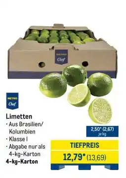 METRO Limetten Angebot
