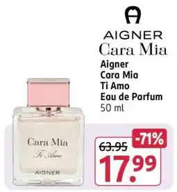 Rossmann Aigner Cara Mia Ti Amo Eau de Parfum 50 ml Angebot