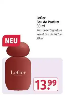 Rossmann LeGer Eau de Parfum 30 ml Angebot