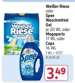 Rossmann Spee Waschmittel Gel Angebot