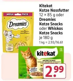 Rossmann Kitekat Katze Nassfutter Angebot