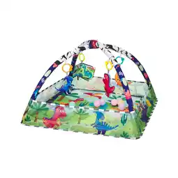 Netto Marken-Discount Kikkaboo Spielbogen, Krabbeldecke 2 in 1, Greiflinge, 18 Spielbälle, Bällebad blau Angebot