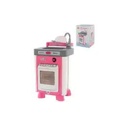 Netto Marken-Discount Polesie Kinder-Spiel-Spülmaschine 57891 Carmen Ablage Geschirr Wasserbehälter rosa Angebot