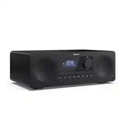Netto Marken-Discount Sharp XL-B720D Tokyo DAB+ Digitalradio Bluetooth Kompaktanlage CD-Player DAB Radio UKW, schwarz 95 Angebot
