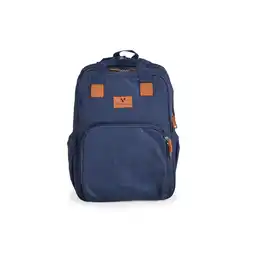 Netto Marken-Discount Cangaroo Kinderwagentasche Liana 2 in 1 Rucksack Babybett Reißverschluss Clips blau Angebot