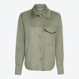 NKD Damen-Bluse in Veloursleder-Optik Angebot