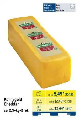 METRO Kerrygold Cheddar Angebot