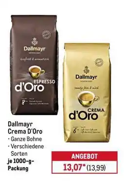 METRO Dallmayr Crema d’Oro Angebot