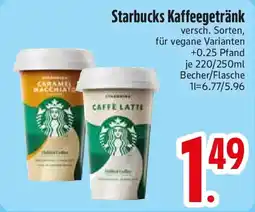 Edeka Starbucks Kaffeegetränk Angebot