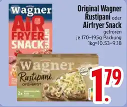 Edeka Original Wagner Rustipani oder Airfryer Snack Angebot