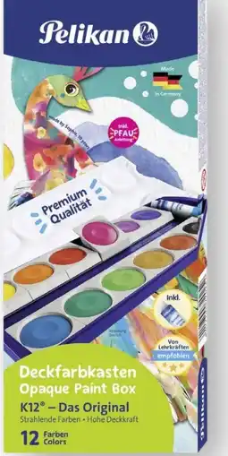Scheck-in-Center Pelikan Deckfarbkasten K12 Angebot