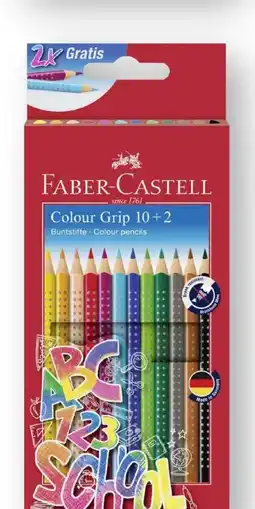 Scheck-in-Center Faber-Castell 12 Colour Grip Buntstifte Angebot