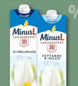 REWE Center Minus L H-Milch Angebot