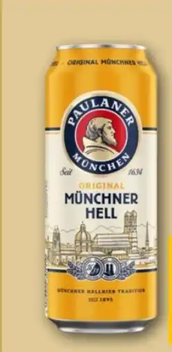 REWE Center Paulaner Münchner Hell Angebot