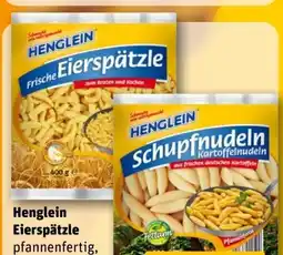REWE Center Henglein Frische Eierspätzle Angebot