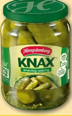 REWE Center Hengstenberg Knax Gewürzgurken Angebot