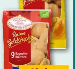 REWE Center Coppenrath & Wiese Unsere Goldstücke Weizenbrötchen Angebot