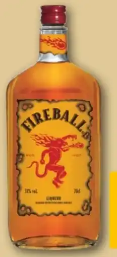 REWE Center Fireball Liqueur Blended with Cinnamon & Whisky Angebot