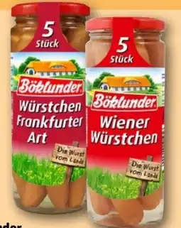 REWE Center Böklunder Wiener Würstchen Angebot