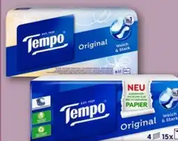 REWE Center Tempo Taschentücher-Box Angebot