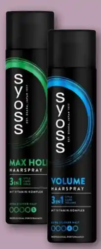 REWE Center Syoss Haarspray Angebot