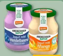REWE Center Andechser Natur Fruchtjogurt Angebot