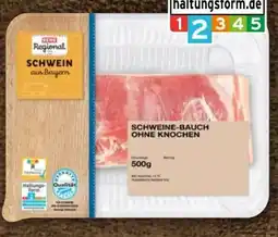 nahkauf Rewe Regional Schweine-Bauch Angebot