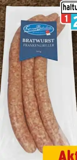 nahkauf Konrad Böhnlein Frankengriller Bratwurst Angebot