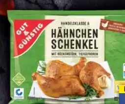 E-Center Gut & Günstig Hähnchen Schenkel Angebot