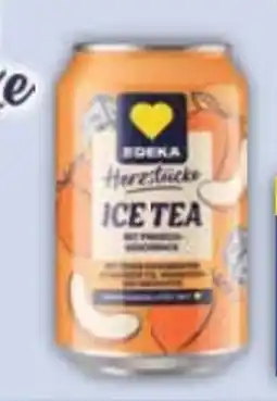 E-Center Edeka Herzstücke Ice Tea Pfirsich Angebot