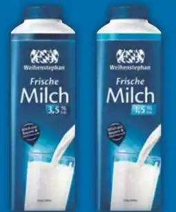 E-Center Weihenstephan Frische Milch Angebot