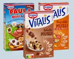 Edeka Xpress Dr. Oetker Vitalis Müsli Angebot