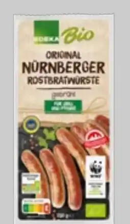 Edeka Xpress Edeka Bio Original Nürnberger Rostbratwürste Angebot