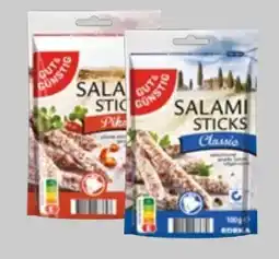 Edeka Xpress Gut & Günstig Salami Sticks Classic Angebot
