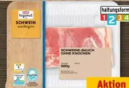REWE Center Rewe Regional Schweine-Bauch Angebot