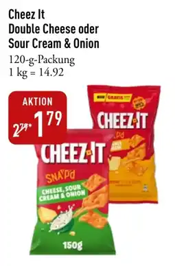 Galeria Markthalle Cheez It SNA'Pd Cheese, Sour Cream & Onion Angebot