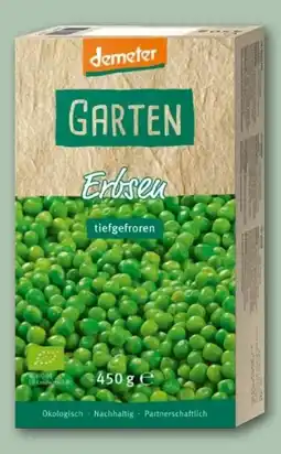 REWE Center Garten Bio Erbsen Angebot