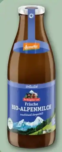REWE Center Berchtesgadener Land Frische Bio-Alpenmilch Angebot
