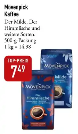 Galeria Markthalle Mövenpick Kaffee Angebot