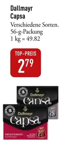 Galeria Markthalle Dallmayr Capsa Angebot