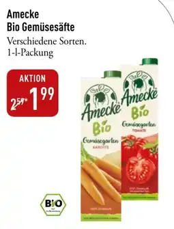 Galeria Markthalle Amecke Bio Gemüsesäfte Angebot