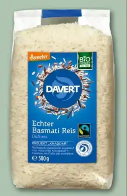 REWE Center Davert Bio-Echter Basmati Reis Angebot