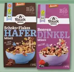 REWE Center Bauckhof Bio-Müsli vegan Angebot