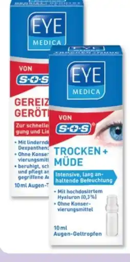 Budni Eye Medica Augentropfen Angebot