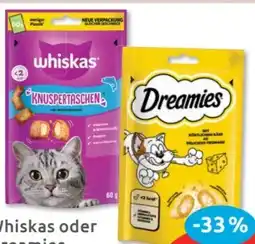 Budni Whiskas Knuspertaschen Angebot